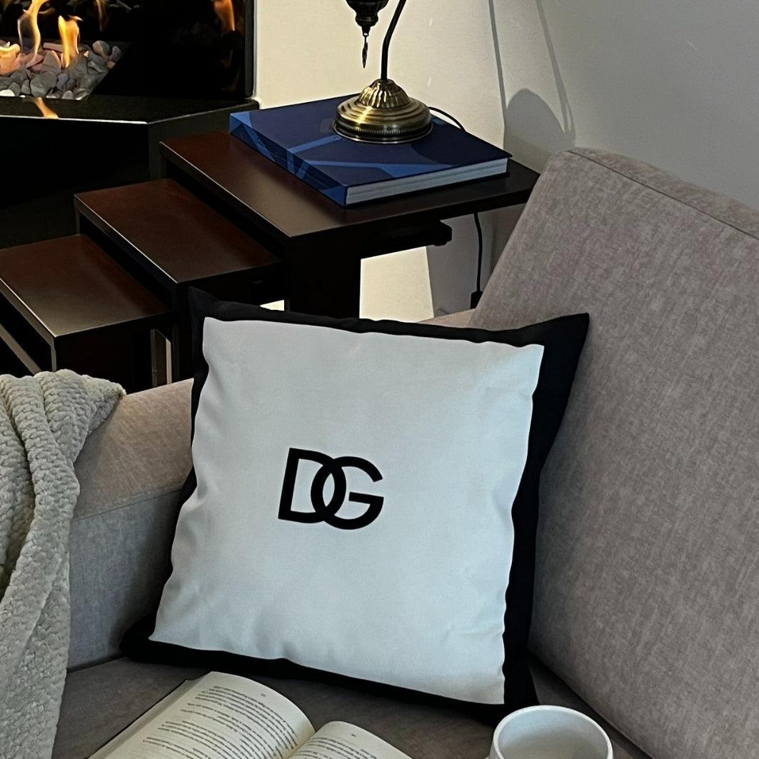 Cojín DG Classic Black & White - Tex Lovers Hub