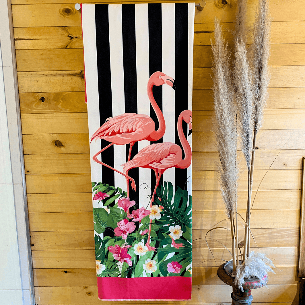Toalla microfibra VS Flamingo Shore - Tex Lovers Hub