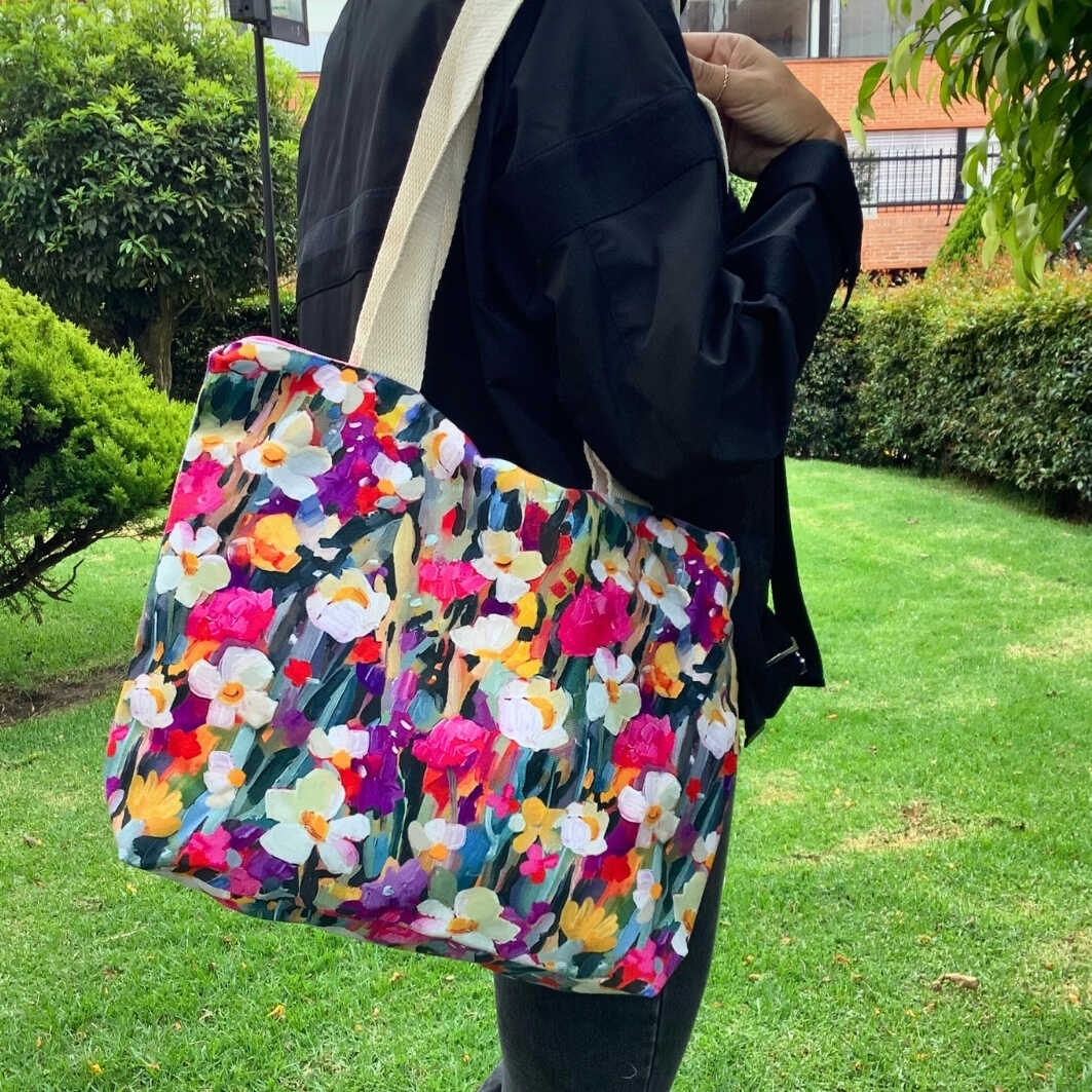 Bolso Explosión de flores