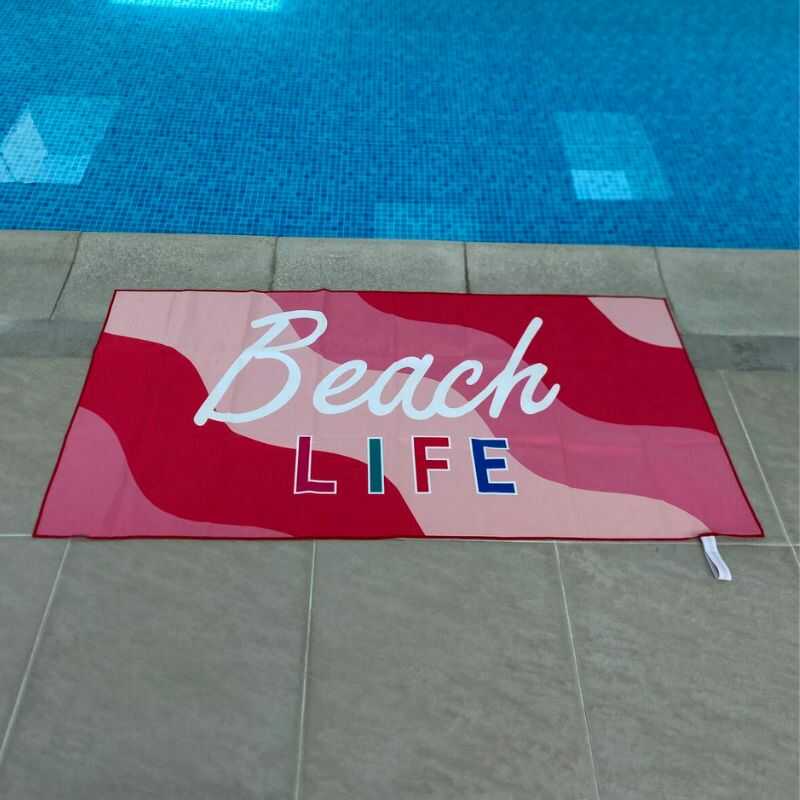 Toalla de microfibra Beach Life
